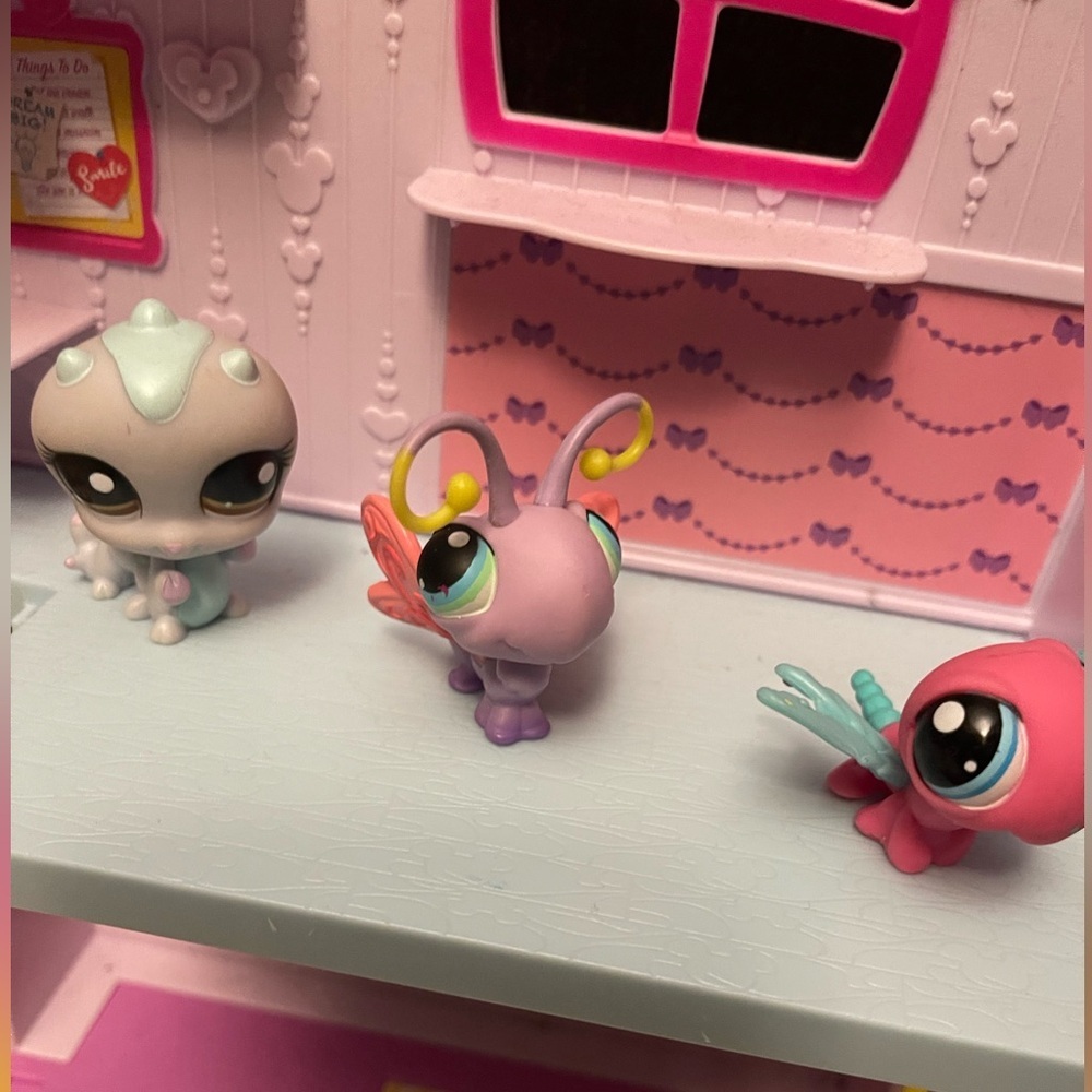 LPS butterfly dragonfly and caterpillar